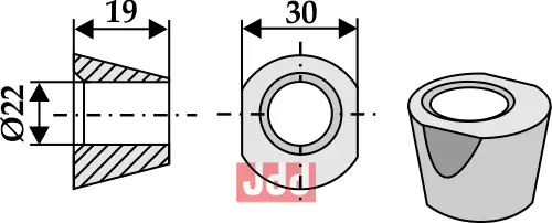 Foring excentrisk - JDD Utstyr