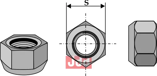 Mutter konisk - JDD Utstyr