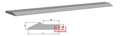 Skj&#230;r for lasterskuffe 101 x 21 mm