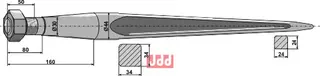 Frontlastertand - 1250mm