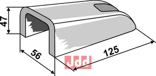 Holder for lastertand