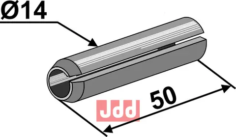 Hulllspendstift &#216;14x50