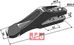 Graveskuffe tand (JCB) J.C.B.