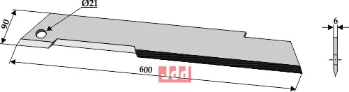 Ensilage Kniv - JDD Utstyr