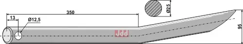 Ballespyd - 560mm - JDD Utstyr