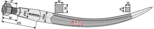 Ballespyd - 600mm - JDD Utstyr