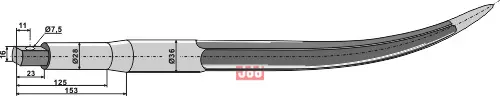 Ballespyd - 640mm - JDD Utstyr