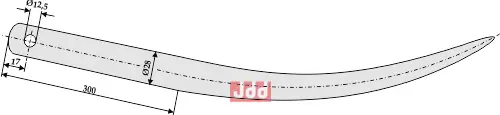 Ballespyd - 800mm - JDD Utstyr