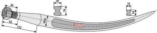 Ballespyd - 760mm - JDD Utstyr