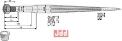 Frontlastertand - 800mm