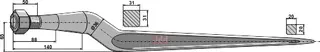 Frontlastertand Ensilage - 820mm