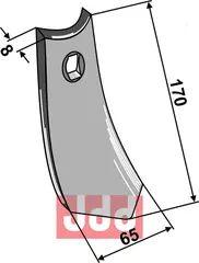 Harvspiss 170x65x8mm Marsk-Stig