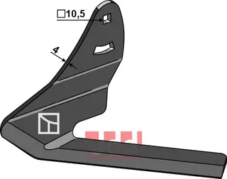 Planetblad - venstre Passer til ukjent merke