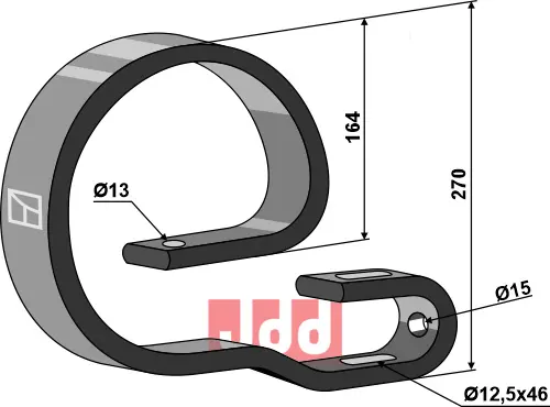 Overdel 32x12 - JDD Utstyr
