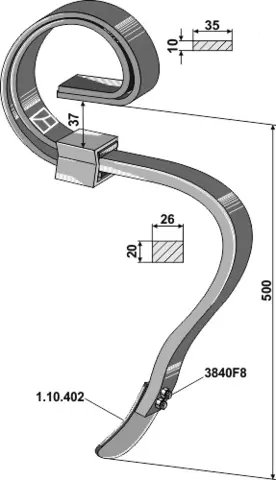 Harvtind m/spiss