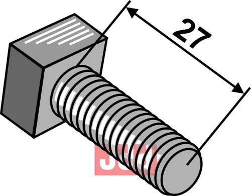 Bolt M16x27 - JDD Utstyr