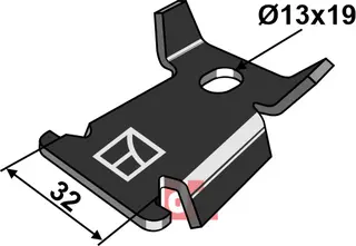 L&aring seplade (antirotationsikring)