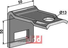 Holder til tand 32 x 10