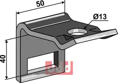 Holder til tand 32 x 12