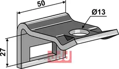 Holder til tand 32 x 12