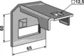 Holder til tind 65x3 hull 12,5