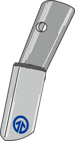 Hurtigskift skjær 44x6 mm Til Serie 100 und Serie 200