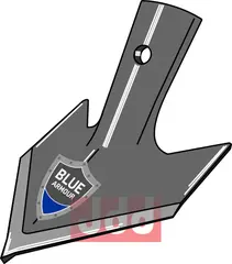 Quick change g&#229;sefodsskj&#230;r 140x8mm Bourgault