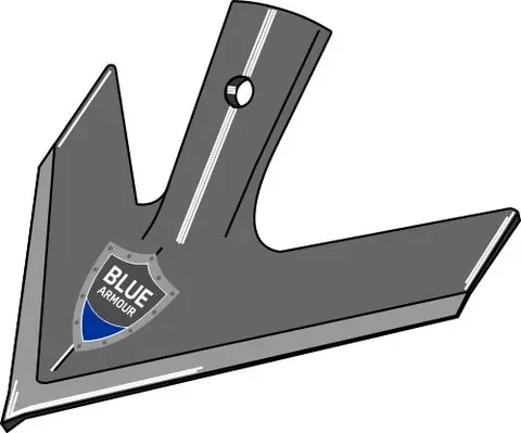 Gåsefotskjær hurtigskift 230x6 mm Til Serie 100 und Serie 200