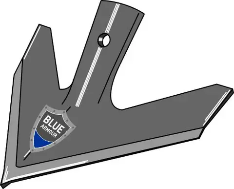 Gåsefotskjær hurtigskift 254x6 mm Til Serie 100 und Serie 200