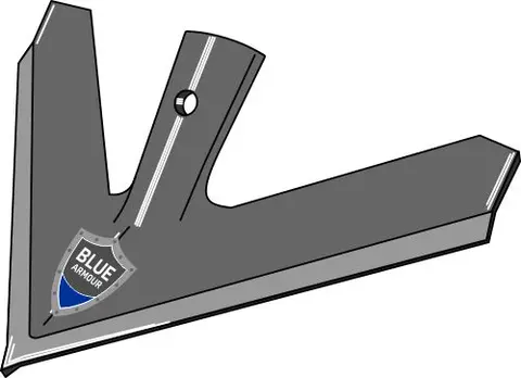 Gåsefotskjær hurtigskift 420x8 mm Til Serie 200