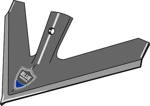 Gåsefotskjær hurtigskift 460x8 mm Til Serie 200