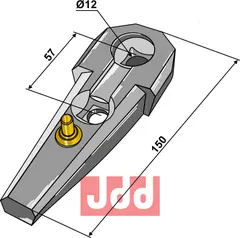 Holder komplet - Serie 200 Bourgault