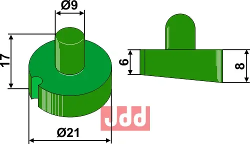 Gummi-fjær - JDD Utstyr