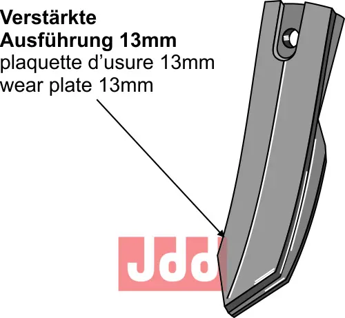 Quick change skjær 50x6mm - JDD Utstyr