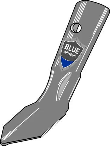 Gåsefotskjær 57x8 mm Til Serie 100 und Serie 200