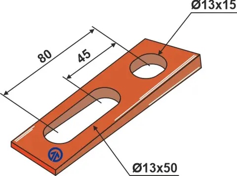 2° kile - SERIE 200 hull 13x15 - 13x50, avst. 45 - 80