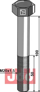 Bolt M20 u. Mutter