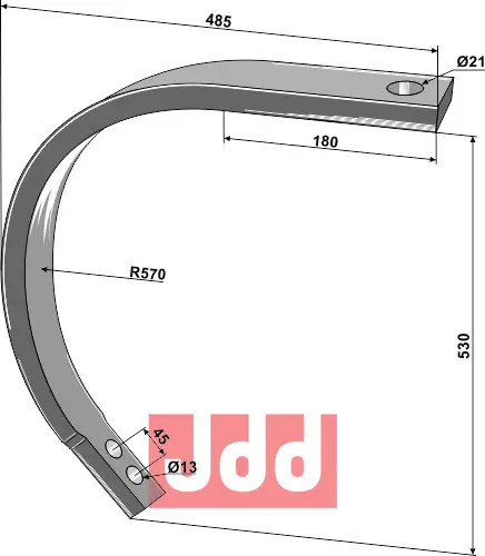 C-Tand 50 x 22 - JDD Utstyr