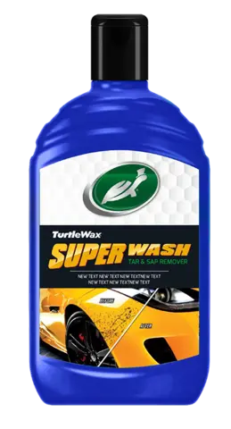 Turtle Wax Super Wash Supervask 500ml Alt-i-ett rengj&#248;ringsmiddel for bilen
