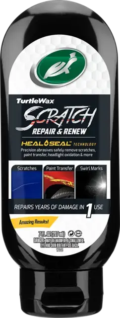Turtle Wax Scratch Repair & Renew Ripefjerner for hånd 200g 