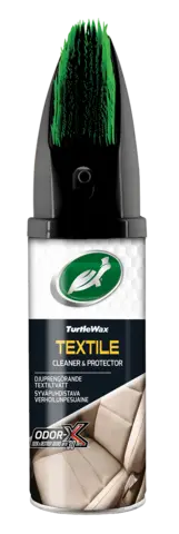 Turtle Wax Textile Cleaner &amp; Protector Tekstilrens med børste, 400 ml