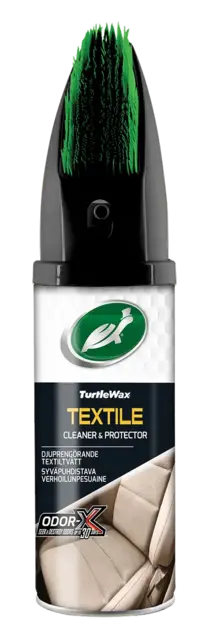Turtle Wax Textile Cleaner & Protector Tekstilrens med børste, 400 ml 