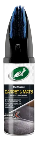 Turtle Wax Carpet & Rubber Cleaner Tekstil og gummirens med børste 400 ml