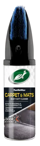 Turtle Wax Carpet &amp; Rubber Cleaner Tekstil og gummirens med børste 400 ml