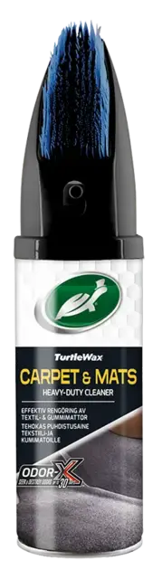 Turtle Wax Carpet & Rubber Cleaner Tekstil og gummirens med børste 400 ml 
