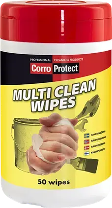 CorroProtect Multi Clean Wipes 50 stk våtservietter