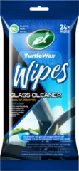 Turtle Wax Wipes Glass Flatpack 24 slitesterke rengjøringskluter