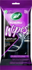 Turtle Wax Wipes Clean-Up Flatpack 24 slitesterke rengjøringskluter