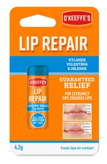 O'Keeffe's Lip Repair Cooling Leppepomade for lindring av tørre lepper