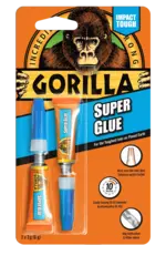 Gorilla Superlim i tuber på 2x3 gram Lynraskt og Supersterkt på 30 sekunder